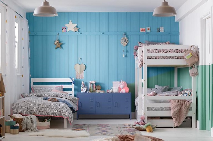 30+ mẫu thiết kế phòng ngủ màu xanh dương siêu đẹp - Ảnh 4