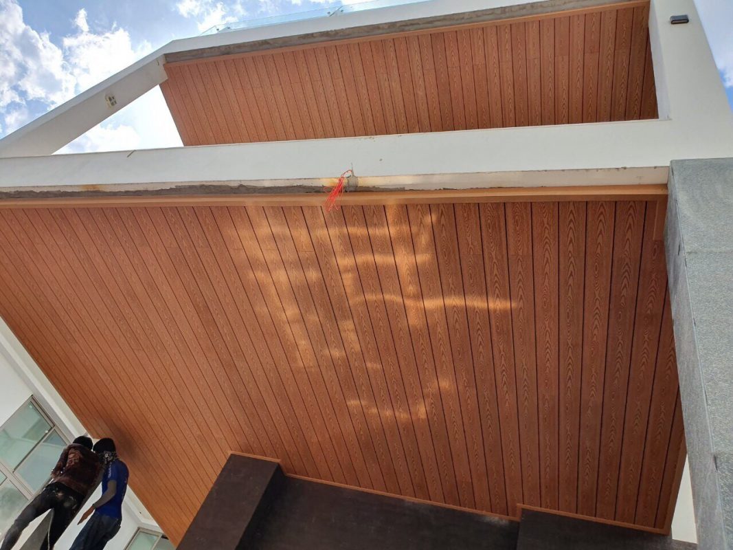 Thi công tấm nhựa giả gỗ ngoài trời tại Hải Phòng uy tín - Ảnh 5